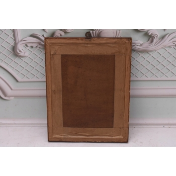 Nikifor Krynicki - Willa z Czerwonym Dachem - Krynica Obraz Akwarela Ołówek