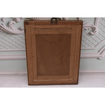 Nikifor Krynicki - Kaplica Na Wzgórzu w Krynicy - Obraz Akwarela Ołówek