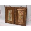 2x Alfons Mucha - Nimfy - Portret Kobiet - Stary Obraz Olejny