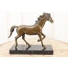 Kłusujący Piękny Koń - Konik - Figura Z Brązu - Dekoracja Prezent Sygn