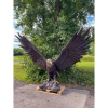 Olbrzymi Groźny Orzeł z Rozłożonymi Skrzydłami - FIGURA Z BRĄZU 360cm