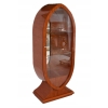 Owalna Witryna Styl Art Deco - Gablotka Serwantka - Salon Gabinet - Gablota