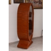 Owalna Witryna Styl Art Deco - Gablotka Serwantka - Salon Gabinet - Gablota