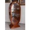 Owalna Witryna Styl Art Deco - Gablotka Serwantka - Salon Gabinet - Gablota