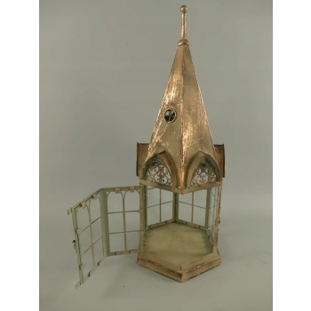 LAMPA DOMEK WIEŻA - OTWIERANA - LAMPION LATARNIA