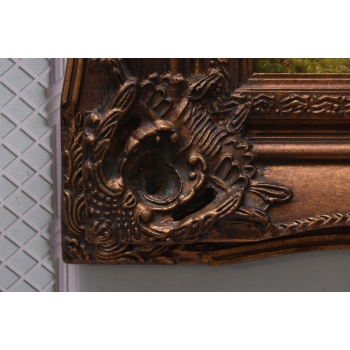 Piękny Koń Arabski - Konik - Obraz Olejny - Zdobiona Rama