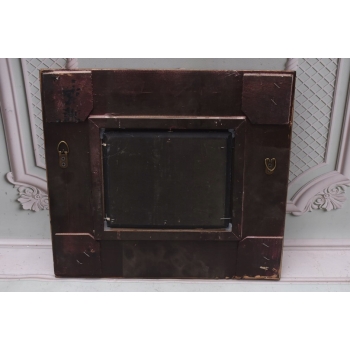 Latający Anioł Amor - Obraz Olejny - Złota Rama - Olej drewno Rękodzieło