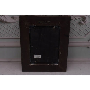 Zamyślony Anioł Amor - Obraz Olejny - Złota Rama - Olej drewno Rękodzieło