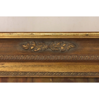 Portret Zamyślonej Dziewczyny - Kobieta w Sypialni Obraz Olejny Złota Rama