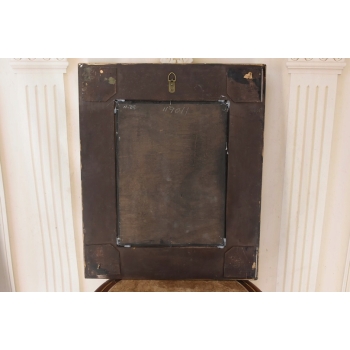 Portret Siedzącej Zamyślonej Kobiety - Dziewczyna - Obraz Olejny Złota Rama