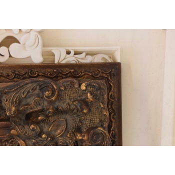 Portret Kobiety - Dziewczynka - Obraz Olejny - Licznie Zdobiona Rama