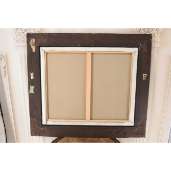 Jeździec Na Koniu z Psami Myśliwskimi - Dżokej - Obraz Olejny Na Płótnie