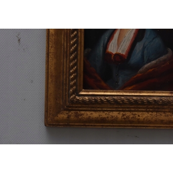 Portret Kobiety Japońska Arystokratka w Sukience - Obraz Olejny Złota Rama