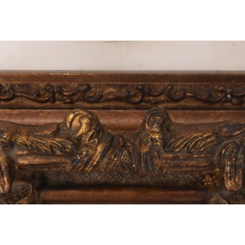 Dżokej Na Koniu - Arystokrata - Obraz Olejny - Piękna Zdobiona Rama