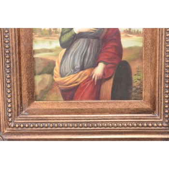 Święta Katarzyna Aleksandryjska - Portret Kobiety - Obraz Olejny - Rama