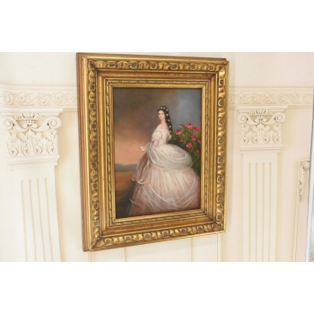Księżniczka Wiktoriańska - Portret Kobiety - Obraz Olejny Królewski - Rama