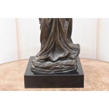 Mojżesz z Tablica - Dziesięć Przykazań - Biblia - Figura Rzeźba z Brązu