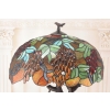 Lampa Witrażowa Tiffany Style - Szkło - Ptaszki na Gałęzi - Lampa Biuro