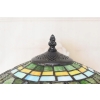 Lampa Witrażowa - Styl Tiffany Glass - Witraż - Ważki Zielona Biuro Ozdoba