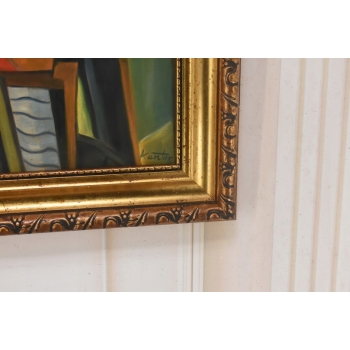 T. KANTOR - ABSTRAKCJA - PICASSO - Obraz Olejny na Płótnie