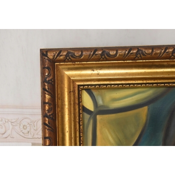 T. KANTOR - ABSTRAKCJA - PICASSO - Obraz Olejny na Płótnie