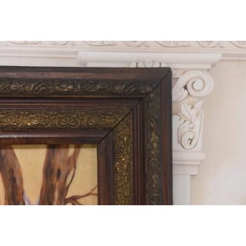 J. Fałat - Wawel - Widok na Zamek Królewski - Stary Polski Obraz - Kolekcja