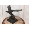 Atakujący Orzeł z Brązu - Sokół Jastrząb - Figura Rzeźba Brąz - Dekoracja