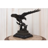 Atakujący Orzeł z Brązu - Sokół Jastrząb - Figura Rzeźba Brąz - Dekoracja