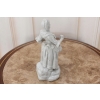 Porcelanowa Figura Kobiety Miśnia - Gospodyni - Biała Porcelana - Dekoracja