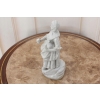 Porcelanowa Figura Kobiety Miśnia - Gospodyni - Biała Porcelana - Dekoracja