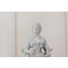 Porcelanowa Figura Kobiety Miśnia - Gospodyni - Biała Porcelana - Dekoracja