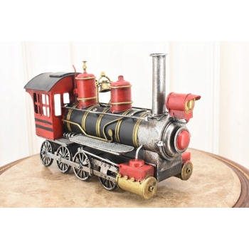 Pociąg - Lokomotywa Metalowa - Metalowa Ciuchcia - Dekoracja Prezent
