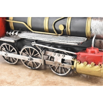 Pociąg - Lokomotywa Metalowa - Metalowa Ciuchcia - Dekoracja Prezent