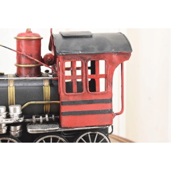 Pociąg - Lokomotywa Metalowa - Metalowa Ciuchcia - Dekoracja Prezent