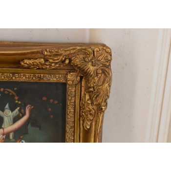 Kobieta w Stroju Karnawałowym - Dziewczyna - Obraz Olejny Na Płótnie