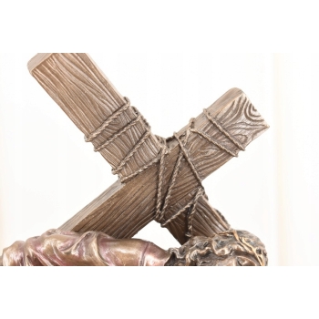 Jezus Niosący Krzyż - Pieta Kalwaria - Biblia Droga Krzyżowa Figura Rzeźba