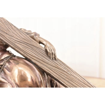 Jezus Niosący Krzyż - Pieta Kalwaria - Biblia Droga Krzyżowa Figura Rzeźba