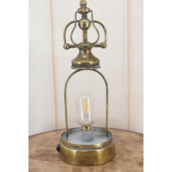 Lampion Latarnia Lampka na Baterie - Piękny Efekt - Vintage Uszkodzona