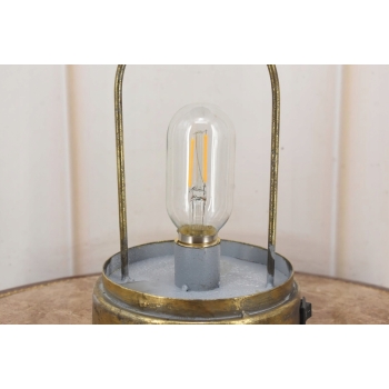 Lampion Latarnia Lampka na Baterie - Piękny Efekt - Vintage Uszkodzona