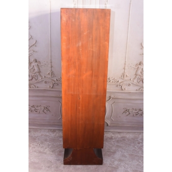 Drewniana Komoda Art Deco - 6 Szuflad - Regał Pomocnik - Szafka Unikat