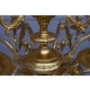 Królewski Gigant Paryski Żyrandol z Brązu + Lampa - Secesja 75 cm