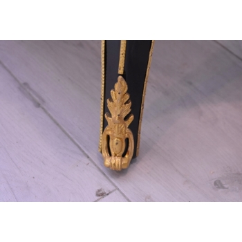 Królewska Komoda Szafa Boulle - Liczne Zdobienia Drewno + Brąz - UNIKAT