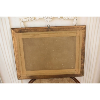 Tadeusz Kantor - Abstrakcja Zakochani - Bolesne Pożegnanie - Obraz Pastel