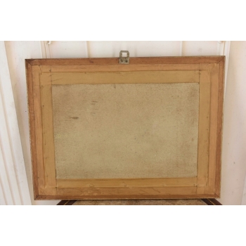 Maja Berezowska - Romantyczna Para Przy Łożu - Kochankowie - Obraz Akwarela