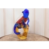 Szkło Murano Style - Kolorowy Legwan Kameleon - Figura Rzeźba Ozdoba