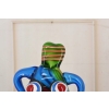 Szkło Murano Style - Kolorowa Pulchna Kobieta - Figura Rzeźba - Dekoracja