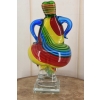 Szkło Murano Style - Kolorowa Pulchna Kobieta - Figura Rzeźba - Dekoracja