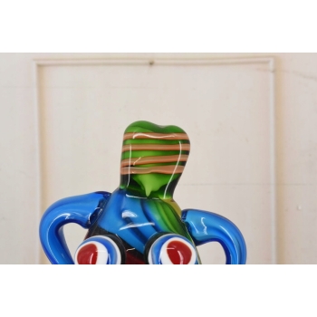 Szkło Murano Style - Kolorowa Pulchna Kobieta - Figura Rzeźba - Dekoracja