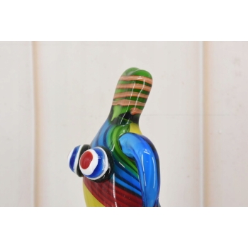 Szkło Murano Style - Kolorowa Pulchna Kobieta - Figura Rzeźba - Dekoracja