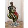 Szkło Murano Style - Kolorowa Pulchna Kobieta - Figura Rzeźba - Dekoracja